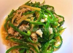 青椒炒肉丝