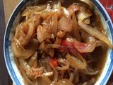 洋葱炒肉片