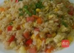黄金蛋炒饭的做法图解3