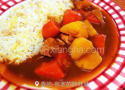 鸡肉咖喱饭