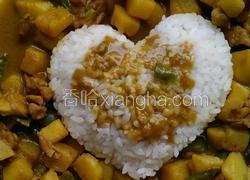 咖喱土豆鸡肉饭