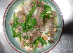 猪头肉焖鸡蛋