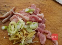 青椒肉丝的做法图解2