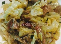 酸白菜炒牛肉