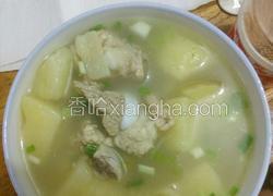 土豆炖排骨