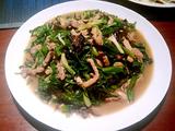 韭菜炒肉条