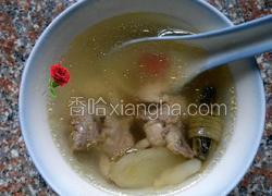 灯芯麦冬鸡肉汤