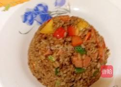 彩椒酱油炒饭的做法图解5