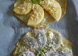 芝士焗水果煎饼