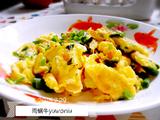 虾皮香葱炒鸡蛋