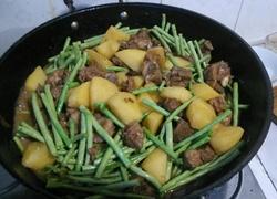 土豆烧排骨豇豆 五香味