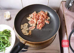 四季豆炒肉的做法图解5