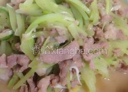 莴笋炒肉丝