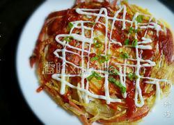 土豆火腿鸡蛋煎饼