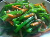 青椒炒肉丝