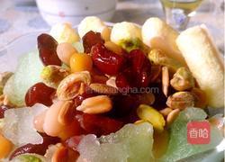 蜜豆果仁沙冰的做法图解6