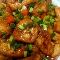 毛豆焖豆腐