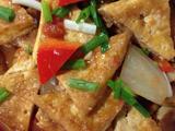 西红柿烧油豆腐