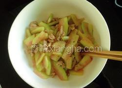 瘦肉丝炒西瓜翠衣