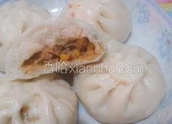 玉米红萝卜肉包子
