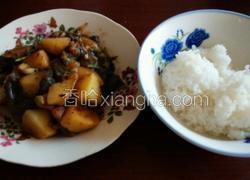 茄子炖土豆