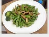蒜香豆角炒肉丝