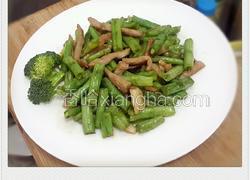 蒜香豆角炒肉丝