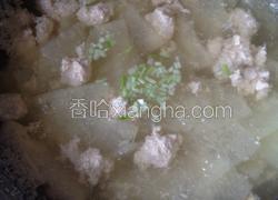 冬瓜肉末汤