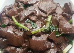 葱烧猪红
