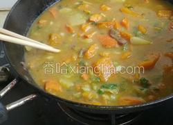 窝瓜炖土豆