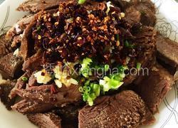 凉拌卤牛肉