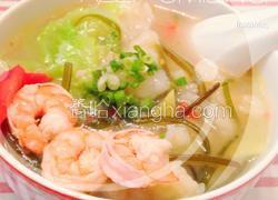 海鲜疙瘩汤