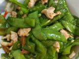 扁豆炒肉