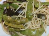 豆角茄子焖面