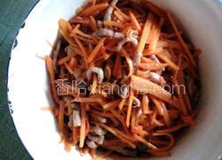 胡萝卜炒肉丝
