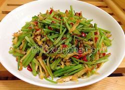 香芹炒鸡丝