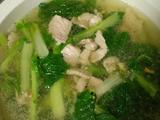 素菜肉汤