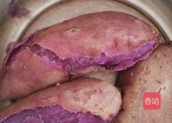 紫薯饼的做法图解2