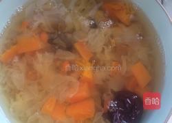 木瓜红枣枸杞银耳冰糖水的做法图解6