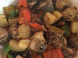 香炒藕丁鸡
