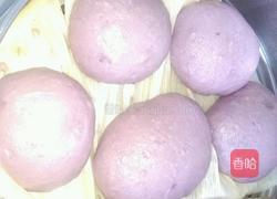 紫薯馒头的做法图解5
