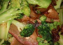 西兰花炒腊肉