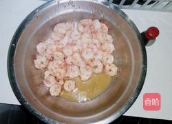 芹菜吵虾仁的做法图解4