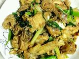 芹菜炒鸡肉