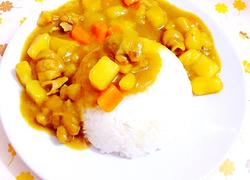 鸡肉咖喱饭