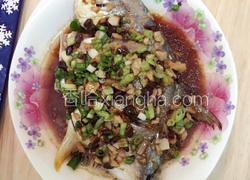 豆豉蒸仓鱼