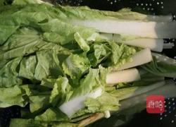 清炒小白菜的做法图解1