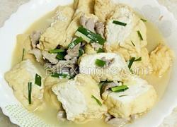 瘦肉煮山水豆腐