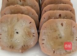 莲藕装糯米的做法图解10