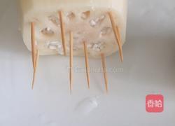 莲藕装糯米的做法图解4